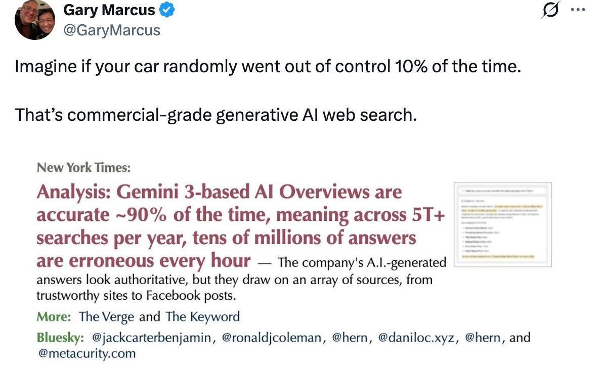 Oumi’s Study Finds 50% of AI Overviews Untrustworthy